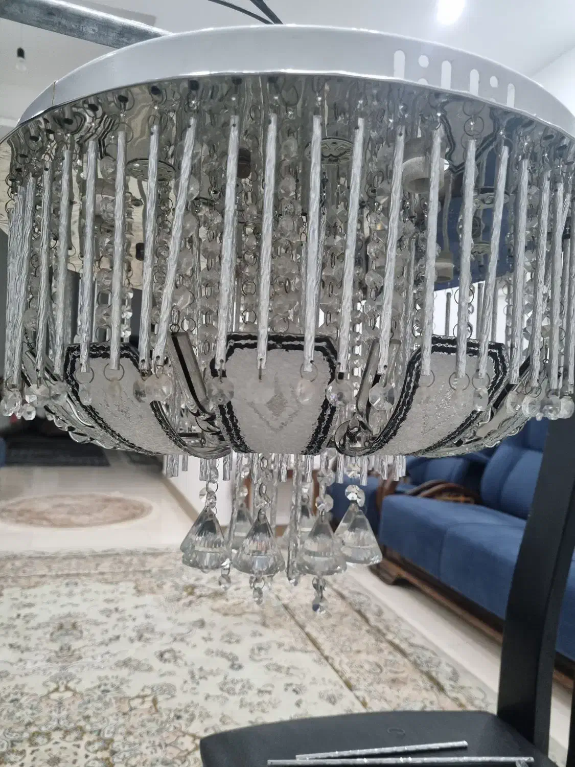 فروش دو عدد لوستر|لوستر و چراغ آویز|لاهیجان, گلستان|دیوار