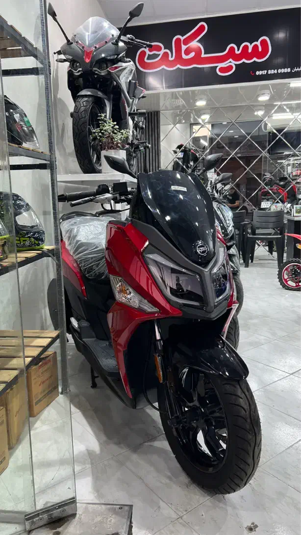 گالکسی SYM J200 خشک|موتورسیکلت|کازرون, |دیوار