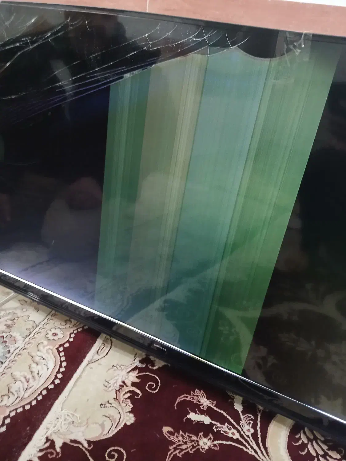 تلویزیون سامسونگ شکسته ۴۹ اینچ|تلویزیون و پروژکتور|شهریار, شهرک مصطفی خمینی|دیوار