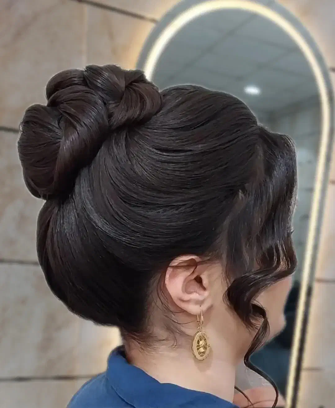 شنیون فقط ۴۵۰ اونم تا اخرهفته|خدمات آرایشگری و زیبایی|اسدآباد, |دیوار