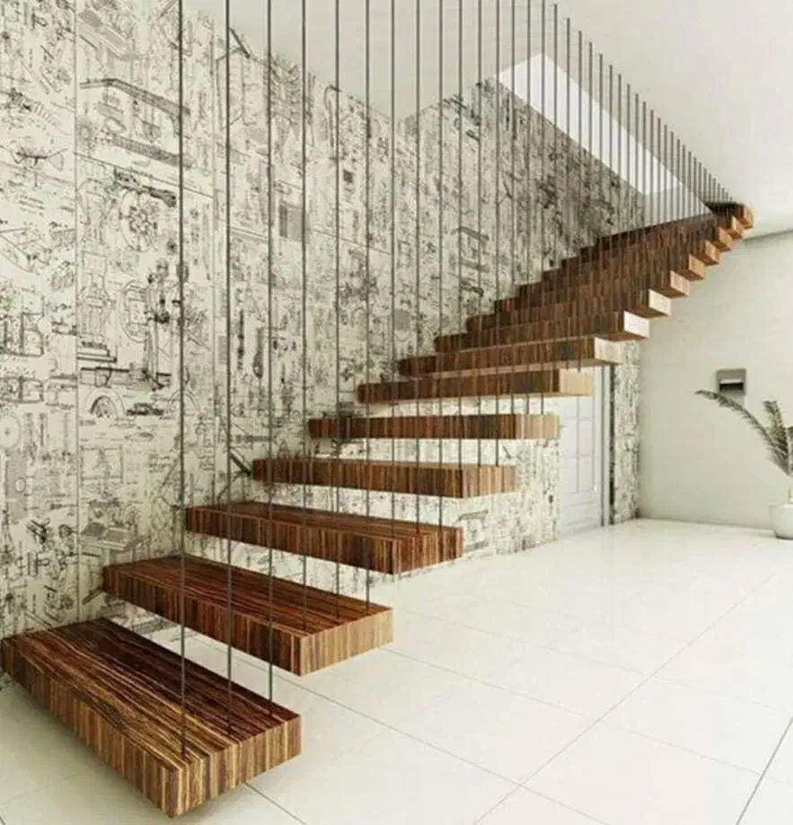 پله فلزی.گرد.پله معلق.دوبلکسی.پله پیچ نرده|خدمات پیشه و مهارت|رودهن, |دیوار