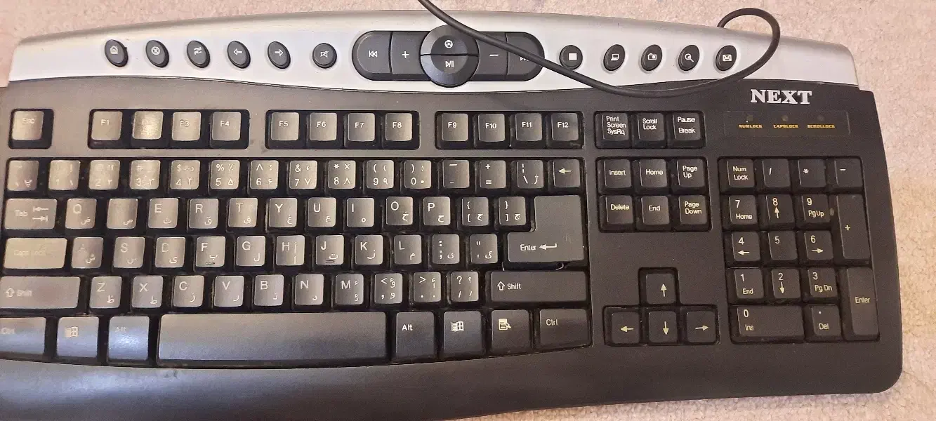 کیبورد کامپیوتر|قطعات و لوازم جانبی رایانه|نیشابور, شهرک قدس|دیوار