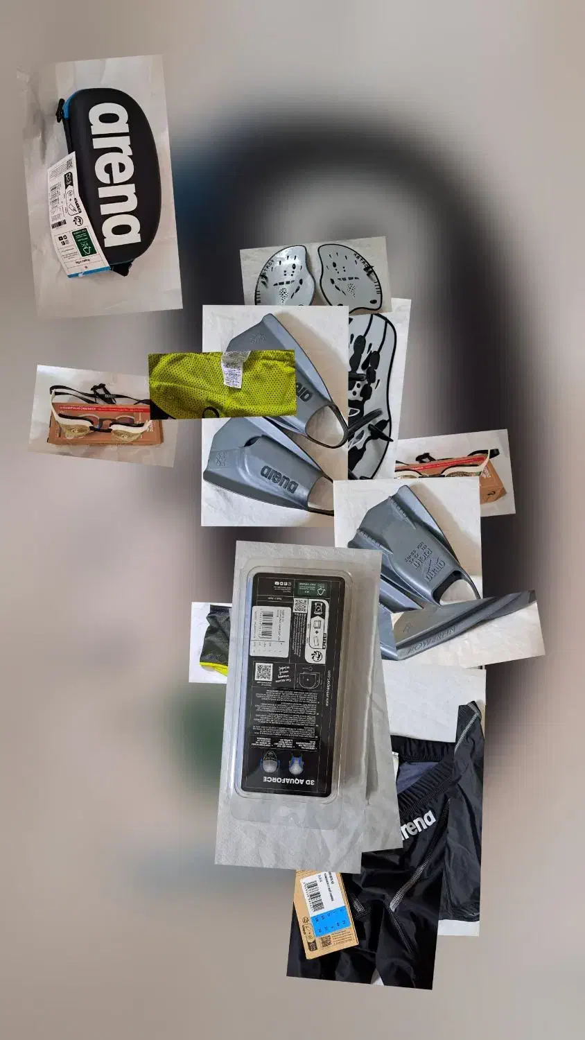 تجهیزات حرفه‌ای شنا برند Arena اورجینال|غواصی و ورزش‌های آبی|تهران, منیریه|دیوار