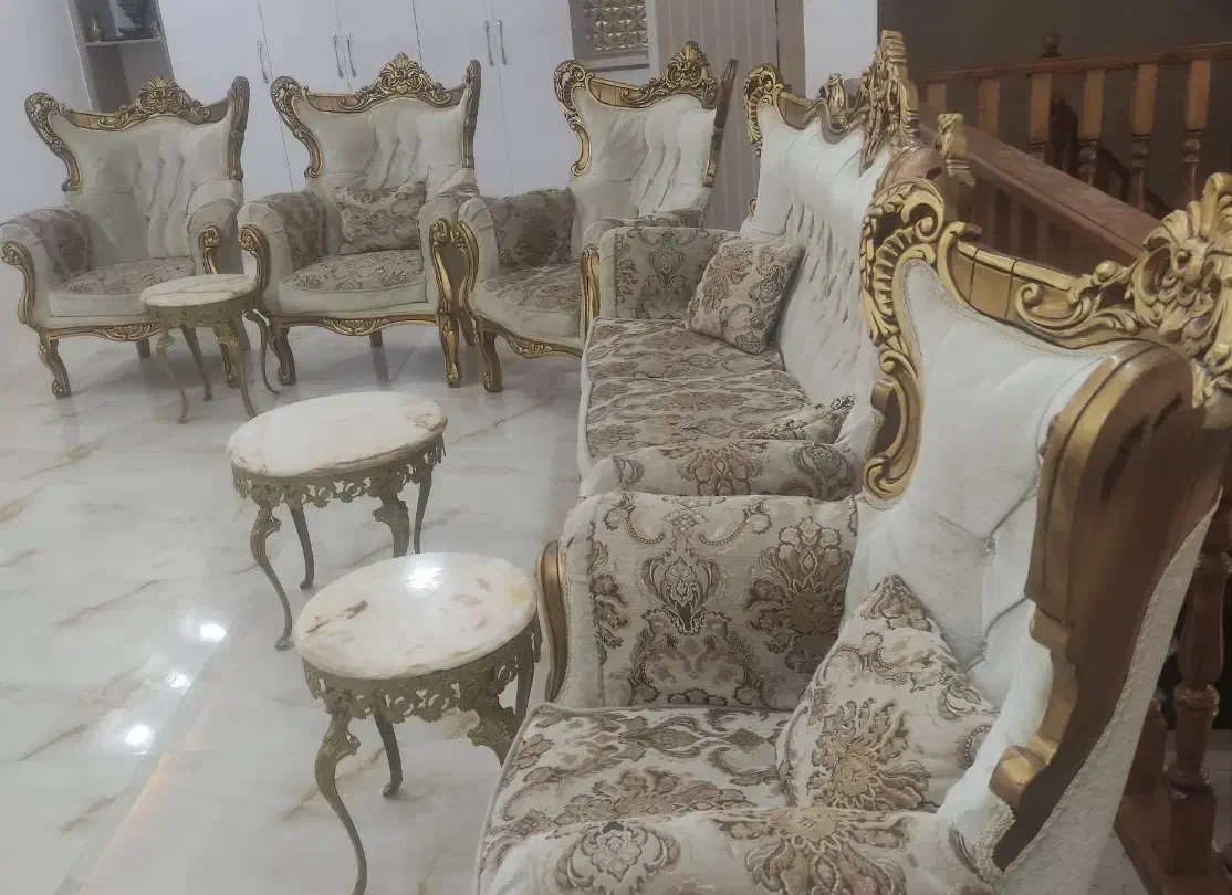 مبل سلطنتی|مبلمان خانگی و میز عسلی|الیگودرز, |دیوار