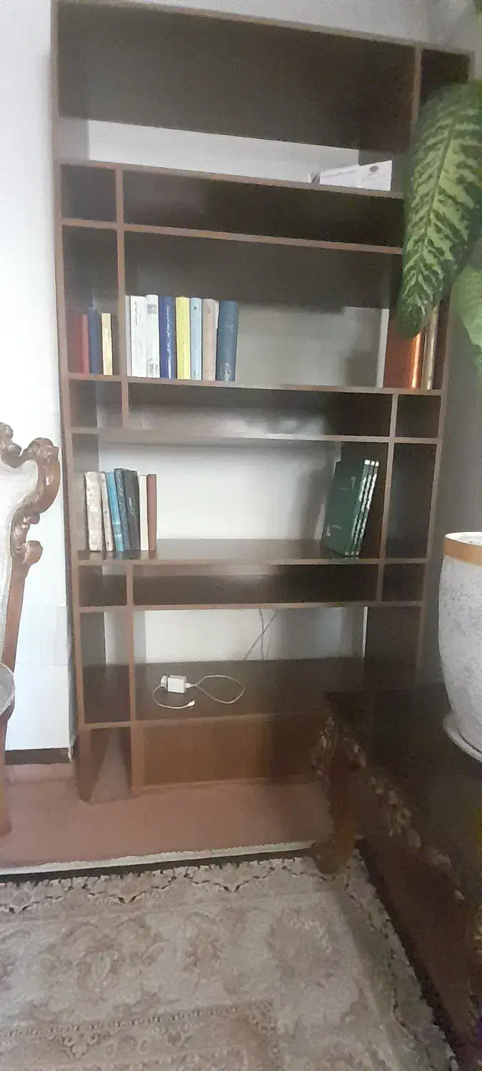 کمد کتابخانه|کتابخانه، شلف، قفسه‌های دیواری|قدس, شهر‌قدس|دیوار