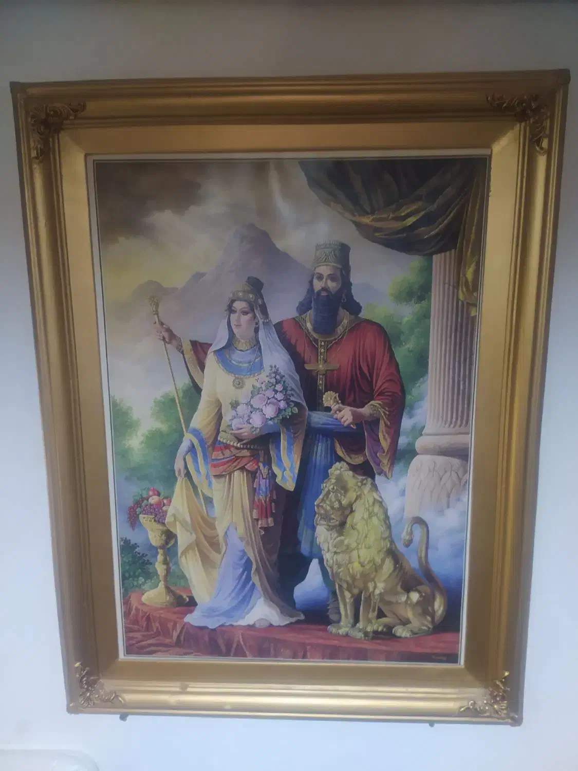 فروش تابلوی کورش کویر|تابلو، نقاشی، عکس|قدس, شهر‌قدس|دیوار