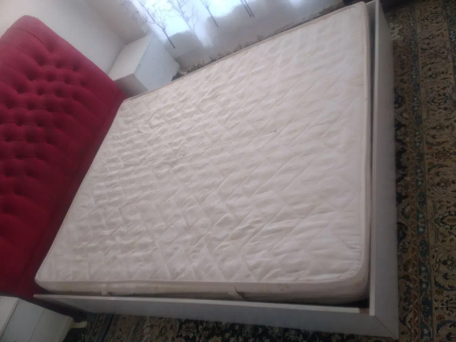 تشک تخت دونفره فنری|تشک تختخواب|خوی, |دیوار