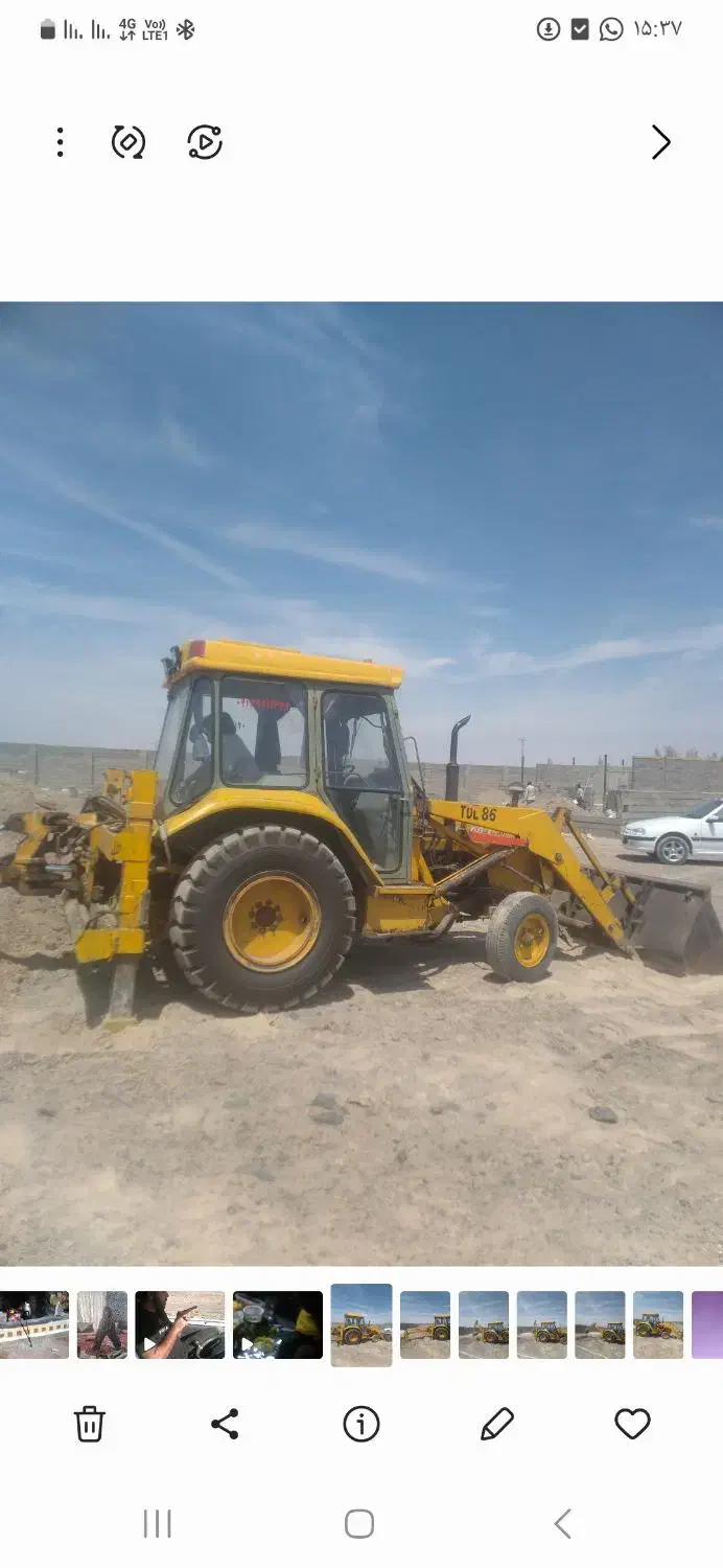 بیل بهکو مدل ۱۳۸۶سالم ترتمیر کولردار|خودرو سنگین|رفسنجان, |دیوار