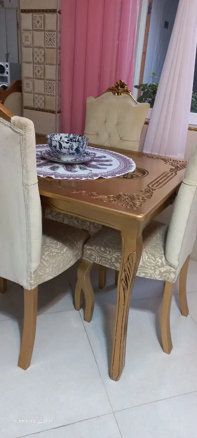 میز ناهار خوری و بوفه|میز و صندلی غذاخوری|اراک, |دیوار