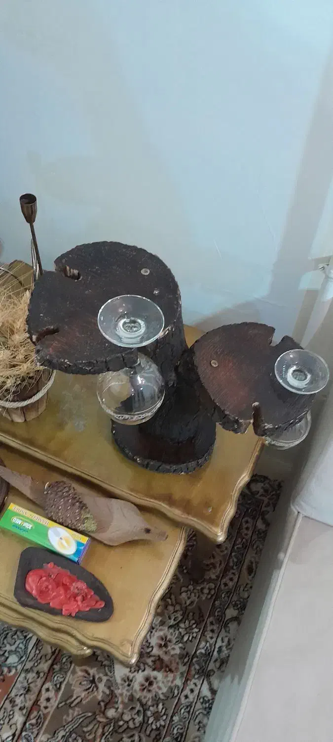 مینی بار .چراغ و جا کلیدی چوبی|صنایع دستی و سایر لوازم تزئینی|کرمانشاه, |دیوار