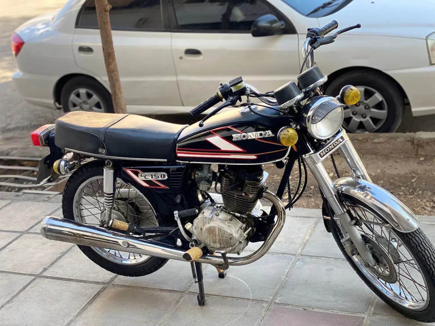 موتور هندا 150شیرکوه سالم ودرحد|موتورسیکلت|یزد, |دیوار