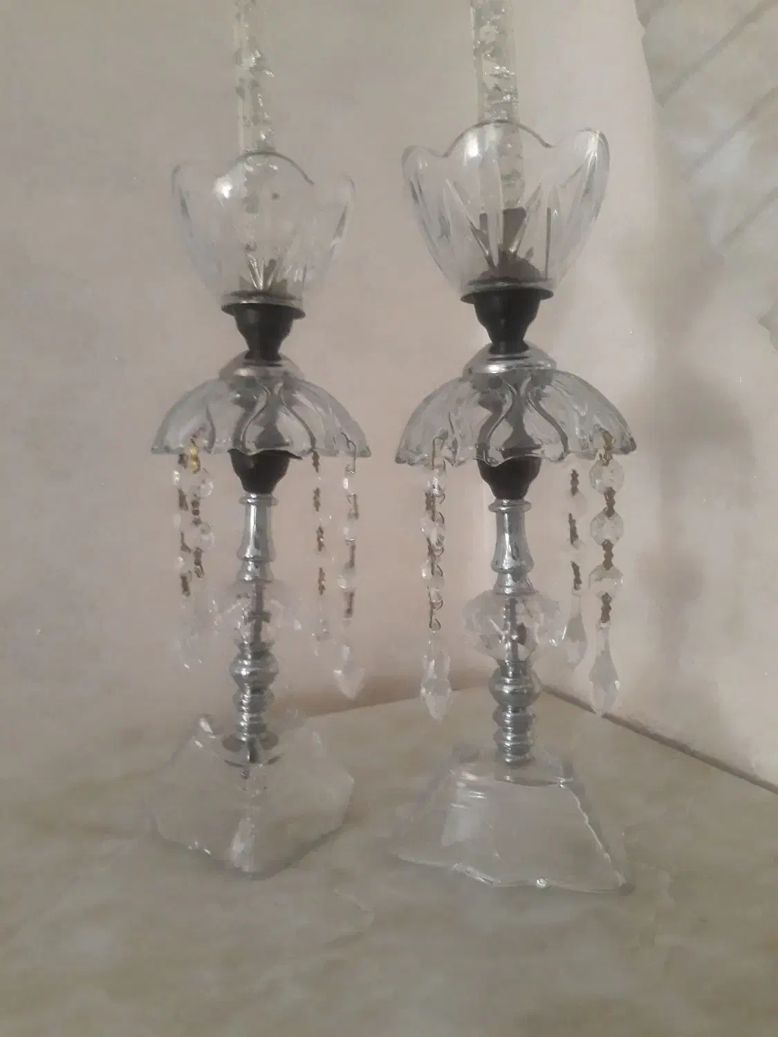 شمعدان کریستال ۲۵۰|لوستر و چراغ آویز|کرمانشاه, |دیوار