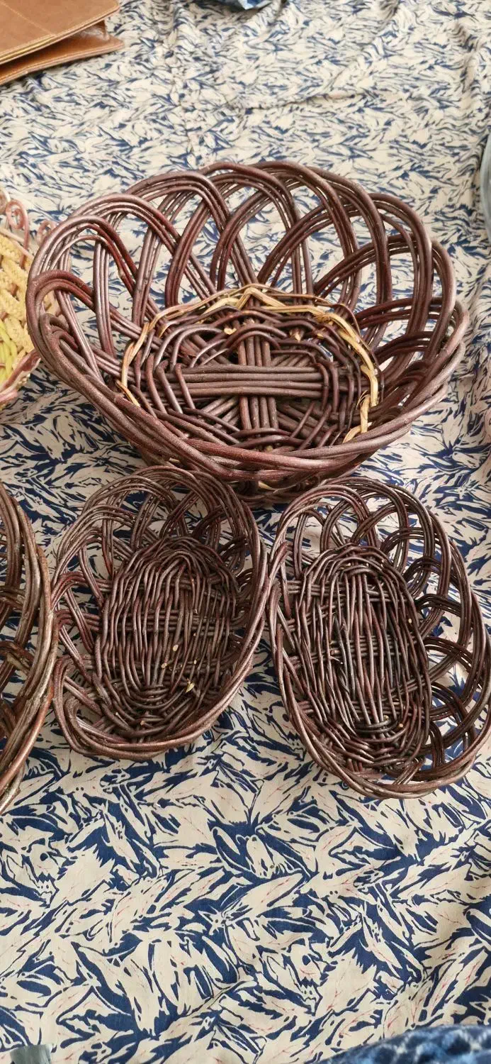 تعدادی سبد حصیری|ظروف نگهدارنده، پلاستیکی، یک‌بارمصرف|اصفهان, مهرآباد|دیوار