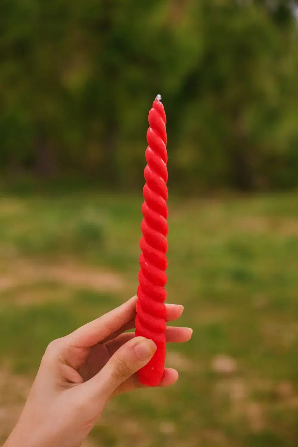 شمع مدل پیچی ۲۰ سانت|صنایع دستی و سایر لوازم تزئینی|گرگان, |دیوار