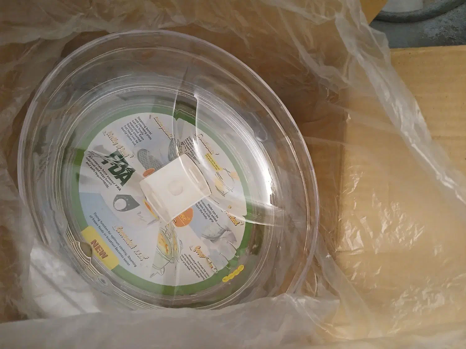 دستگاه بخار پز  هامیلتون  ، کاملا نو و آکبند|اجاق گاز و لوازم برقی پخت‌وپز|رشت, گلزاران|دیوار