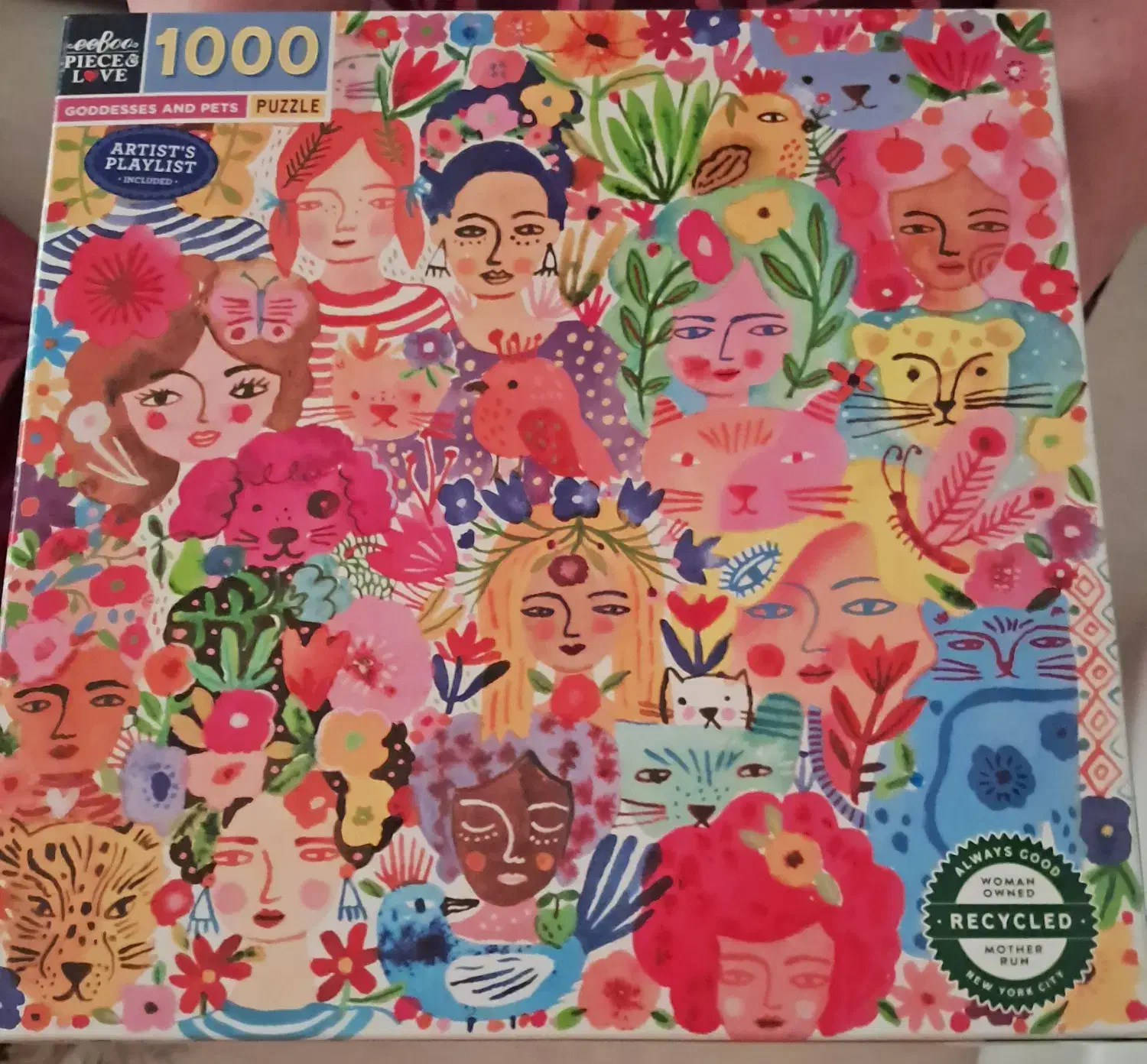 پازل 1000 قطعه eeboo pieces love|اسباب‌‌بازی|شیراز, تاچارا|دیوار
