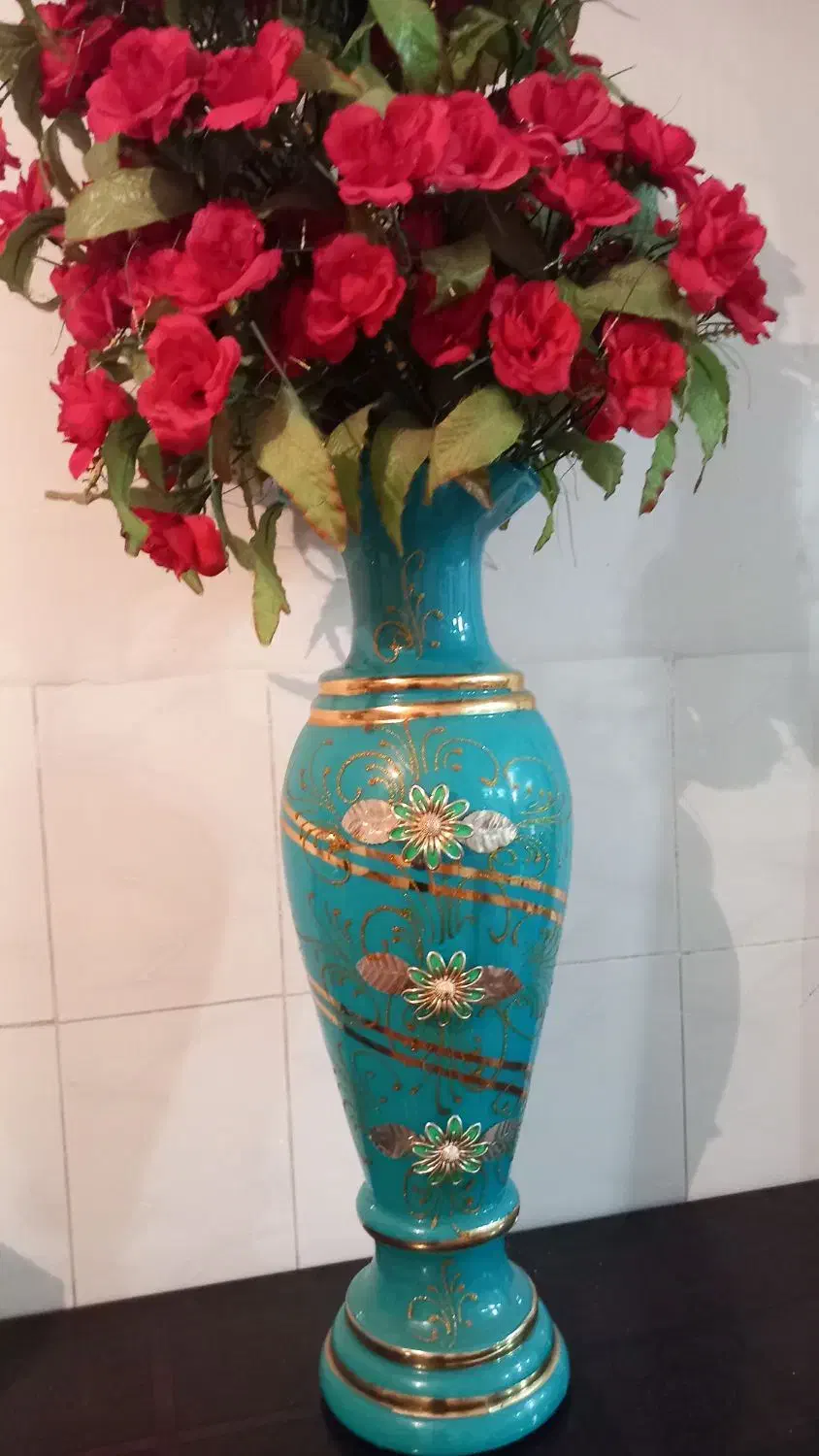 گل و گلدان|گل مصنوعی|قروه, |دیوار