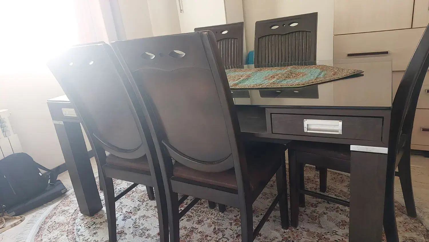 میز ناهارخوری ۶ نفره|میز و صندلی غذاخوری|تهران, باغ فیض|دیوار