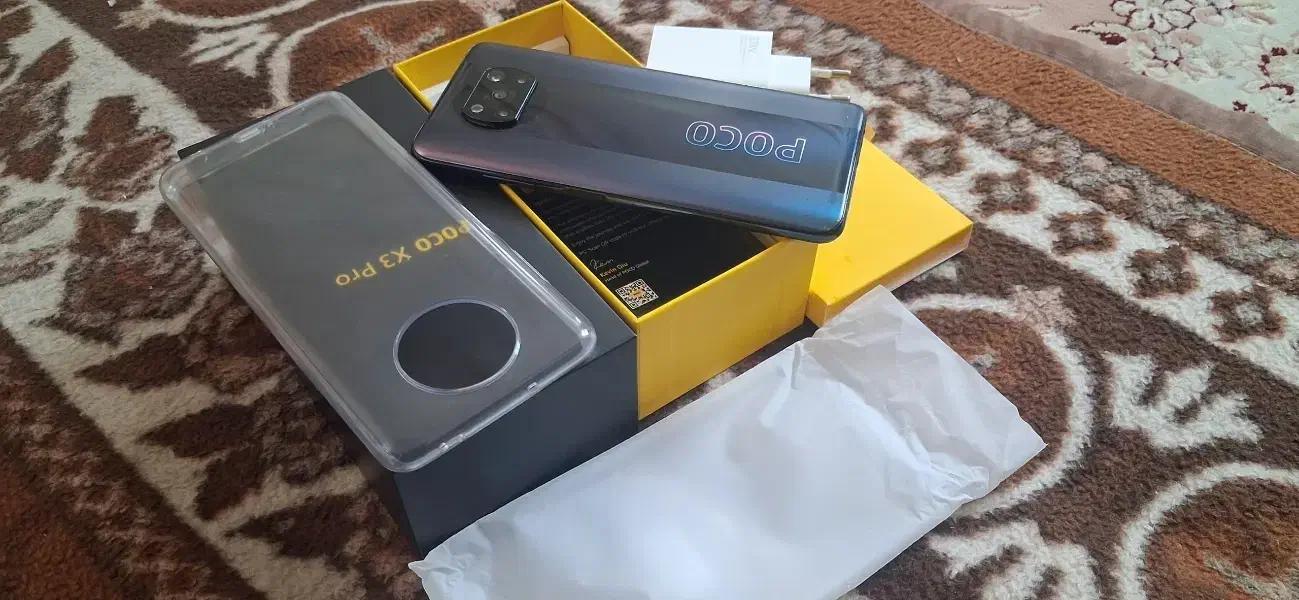 poco x3 Pro حافظه 256 رم 8 درحد آکبند طلا ۱۸ عیار|موبایل|تبریز, |دیوار