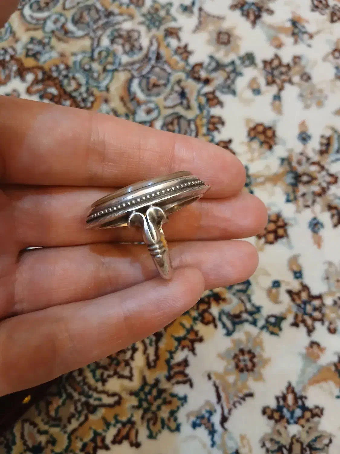 انگشتر عقیق قدیمی|جواهرات|تهران, منیریه|دیوار