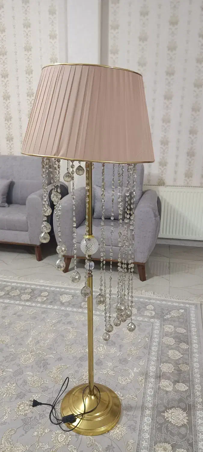 آباژور ایستاده سالم خودم ۳تومن پولش دادم|چراغ خواب و آباژور|کرمانشاه, |دیوار