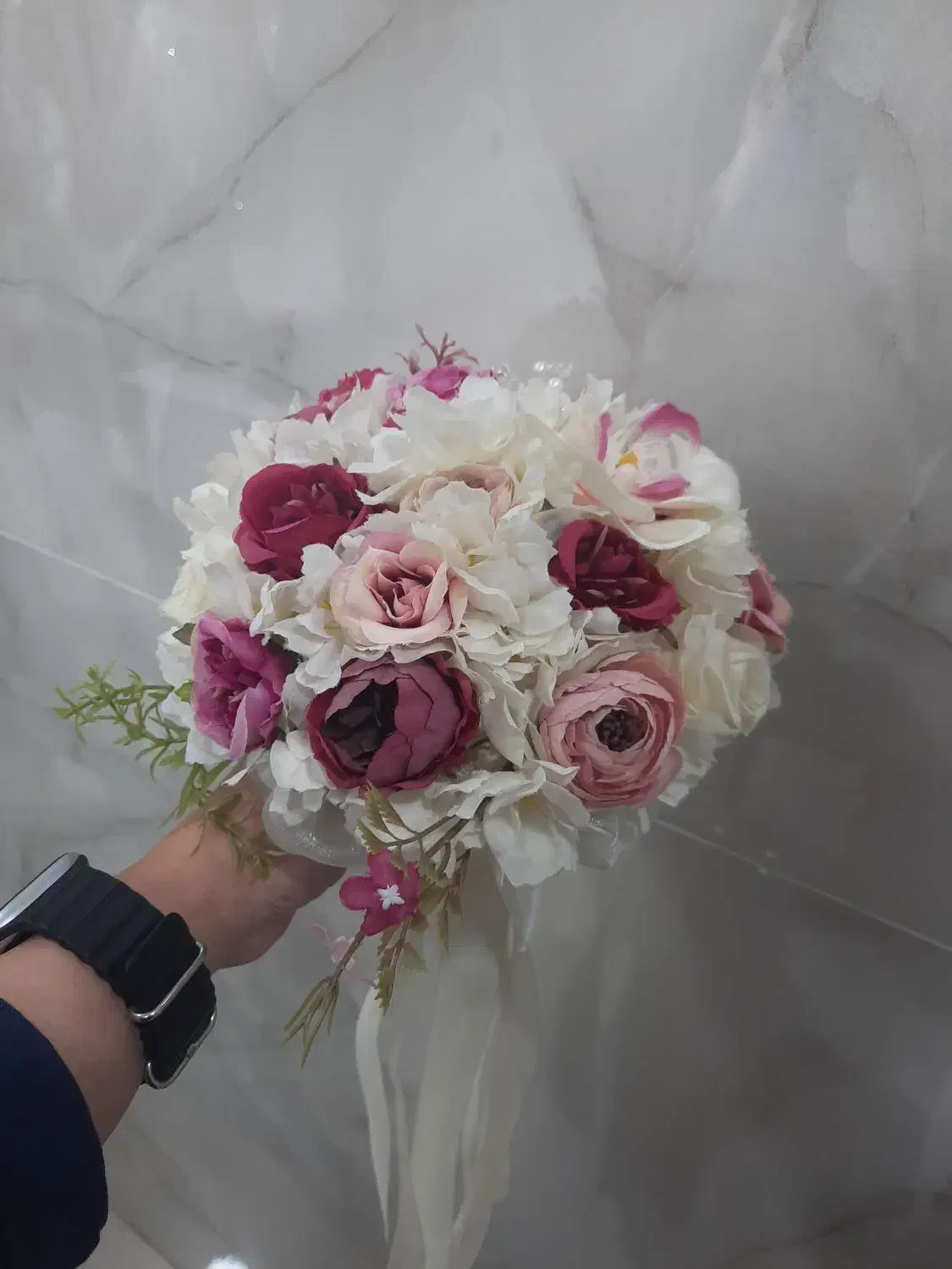 فروش دسته گل عروس هرکدام ۵۰۰ت|صنایع دستی و سایر لوازم تزئینی|بندر ماهشهر, |دیوار