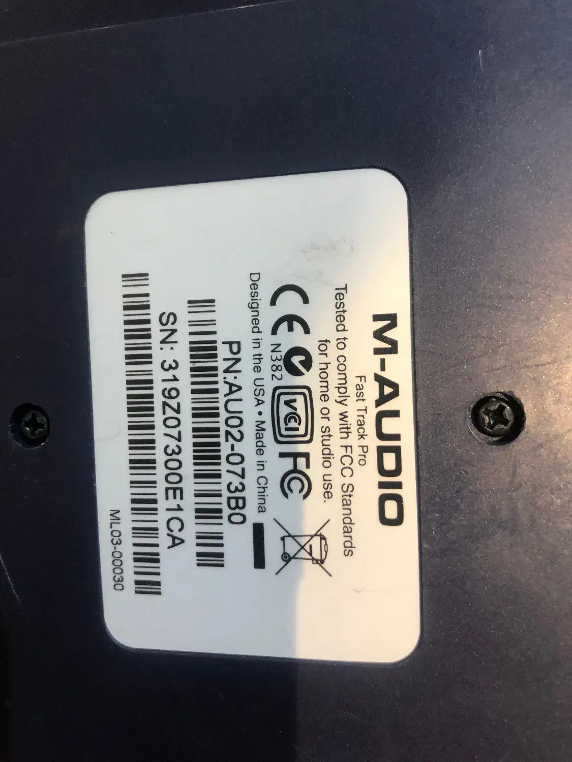 کارت صدای استودیویی M-Audio Fast Track Pro|صوتی و تصویری|دامغان, |دیوار