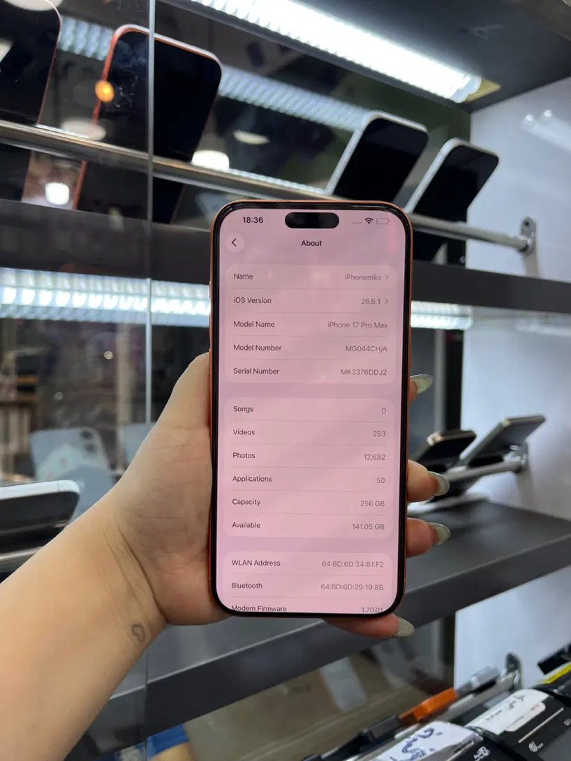 Iphone 17 Pro Max 512G|موبایل|اهواز, ۳۰ متری|دیوار