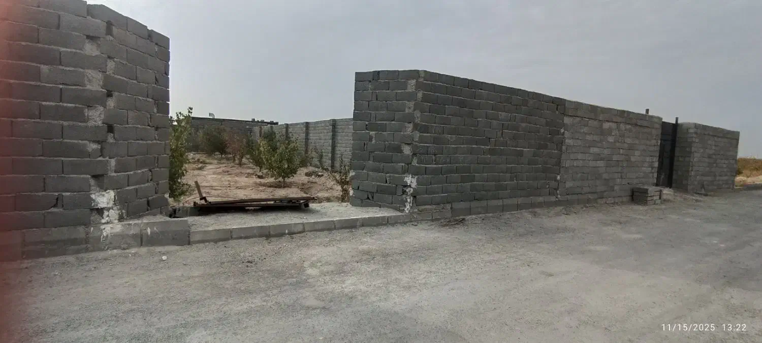 باغچه چهار دیواری ۲۵۰ متری با آب برق گاز|فروش زمین و ملک کلنگی|رباطکریم, انجم آباد|دیوار