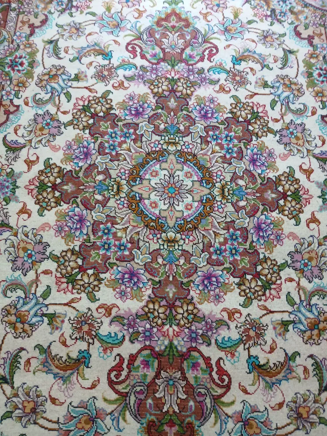 یک جفت فرش  دست باف ۲۰ رج طرح سالاری ۶ متری|فرش|اسکو, |دیوار