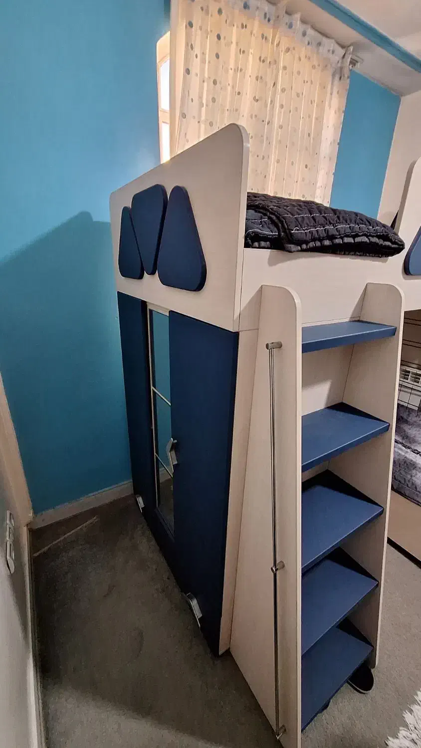 تخت خواب دوطبقه تمیز و در حد نو (شرکت بالسا)|تخت و سرویس خواب|ری, دولتآباد|دیوار