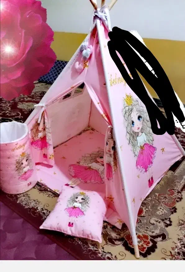 چادر سرخ پوستی|اسباب‌بازی بچه|بندر گناوه, |دیوار