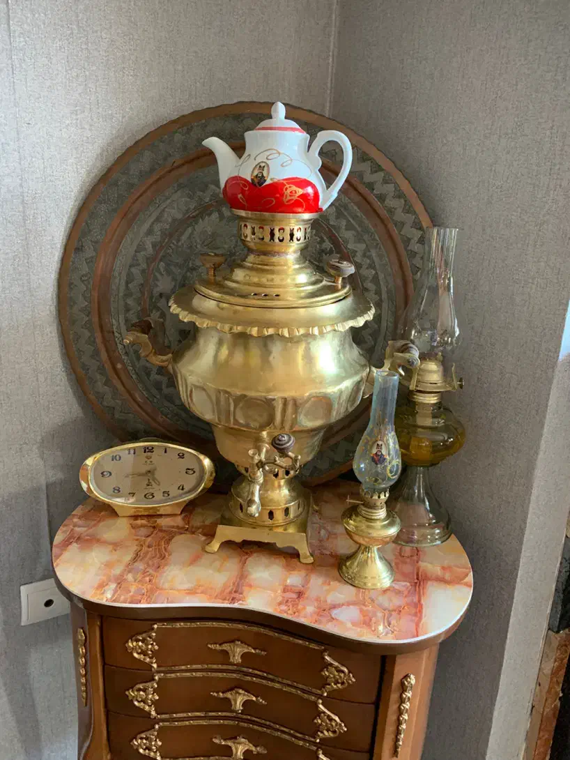 سماور زغالی قدیمی ۶ لیتری|سماور، چایساز، قهوهساز|دماوند, دماوند|دیوار