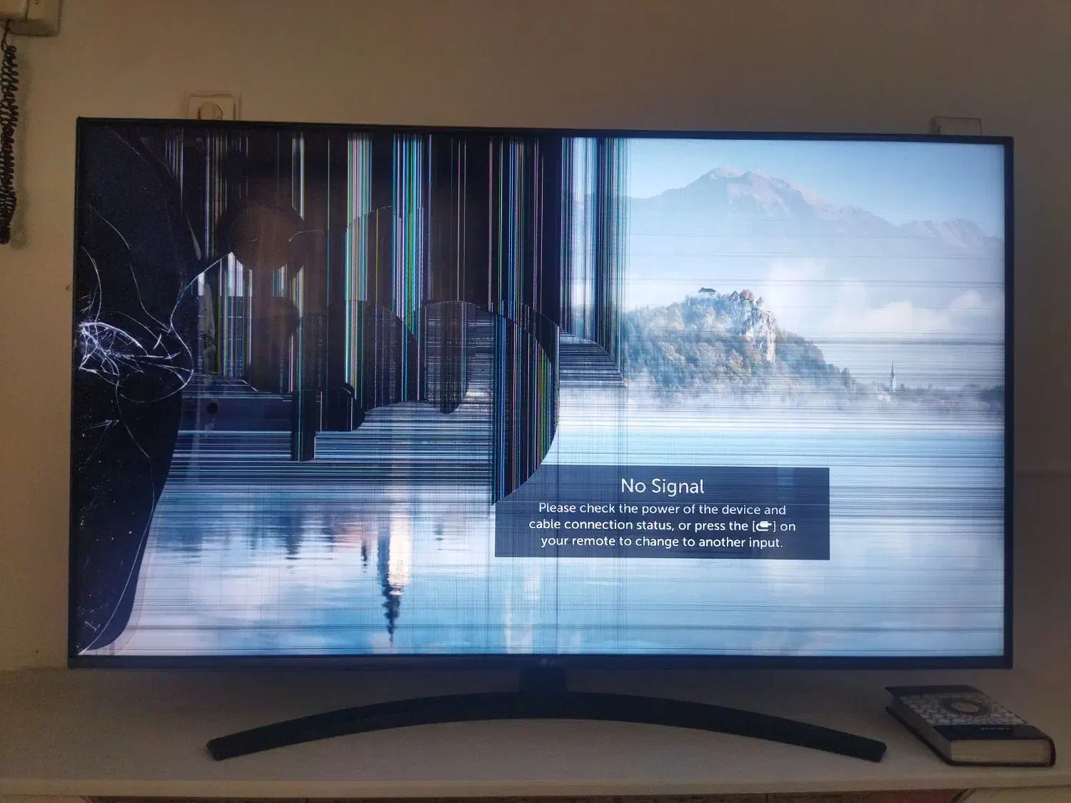 تلویزیون ال جی ۵۵ اینچ|تلویزیون و پروژکتور|پیشوا, |دیوار