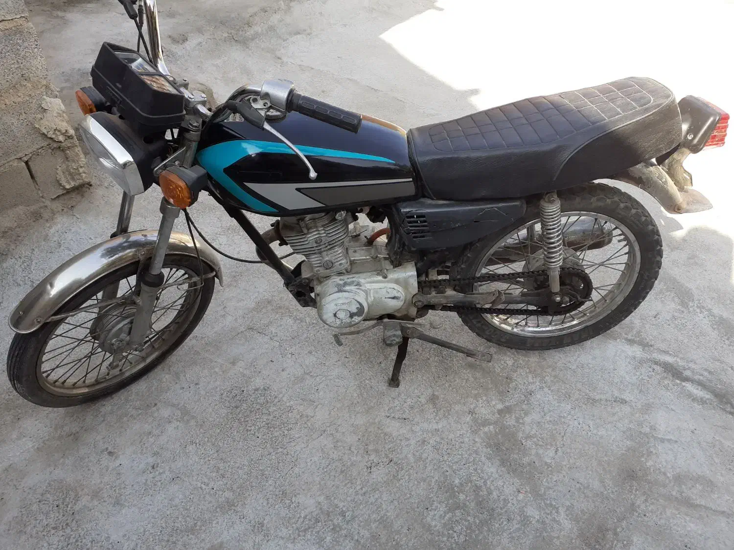 موتور ۱۲۵مزایده|موتورسیکلت|عجب شیر, |دیوار