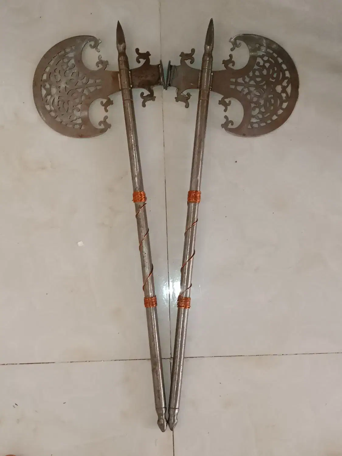 تبرزین‌کشکول و سکه ومهره همگی آنتیک|کلکسیون سکه، تمبر، اسکناس|مشهد, ایثار|دیوار