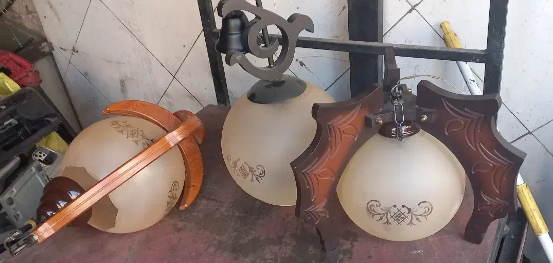 آویز چوبی|لوستر و چراغ آویز|نسیمشهر, |دیوار