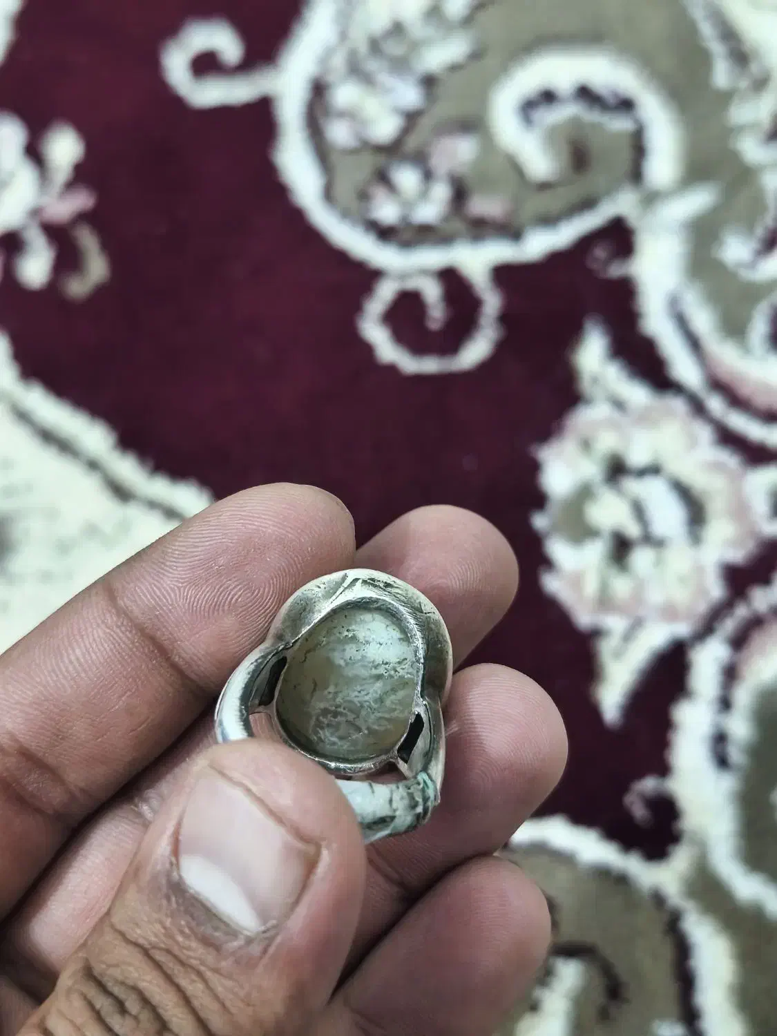 انگشتر نقره شچر|جواهرات|اهواز, کارون|دیوار