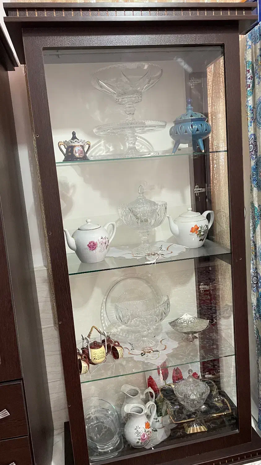 بوفه چوبی|بوفه، ویترین، کنسول|علی‌آباد کتول, |دیوار