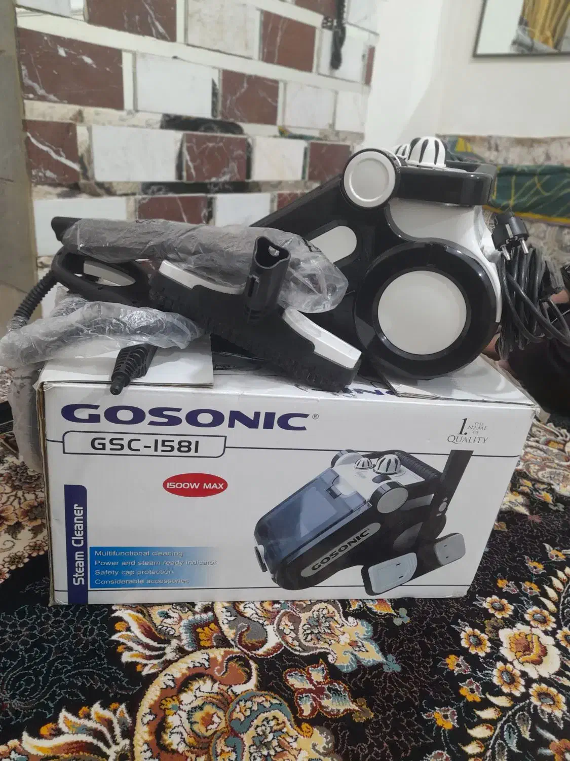 بخارشواصلااستفاده نشده|جاروبرقی، جارو شارژی، بخارشو|سنقر, |دیوار