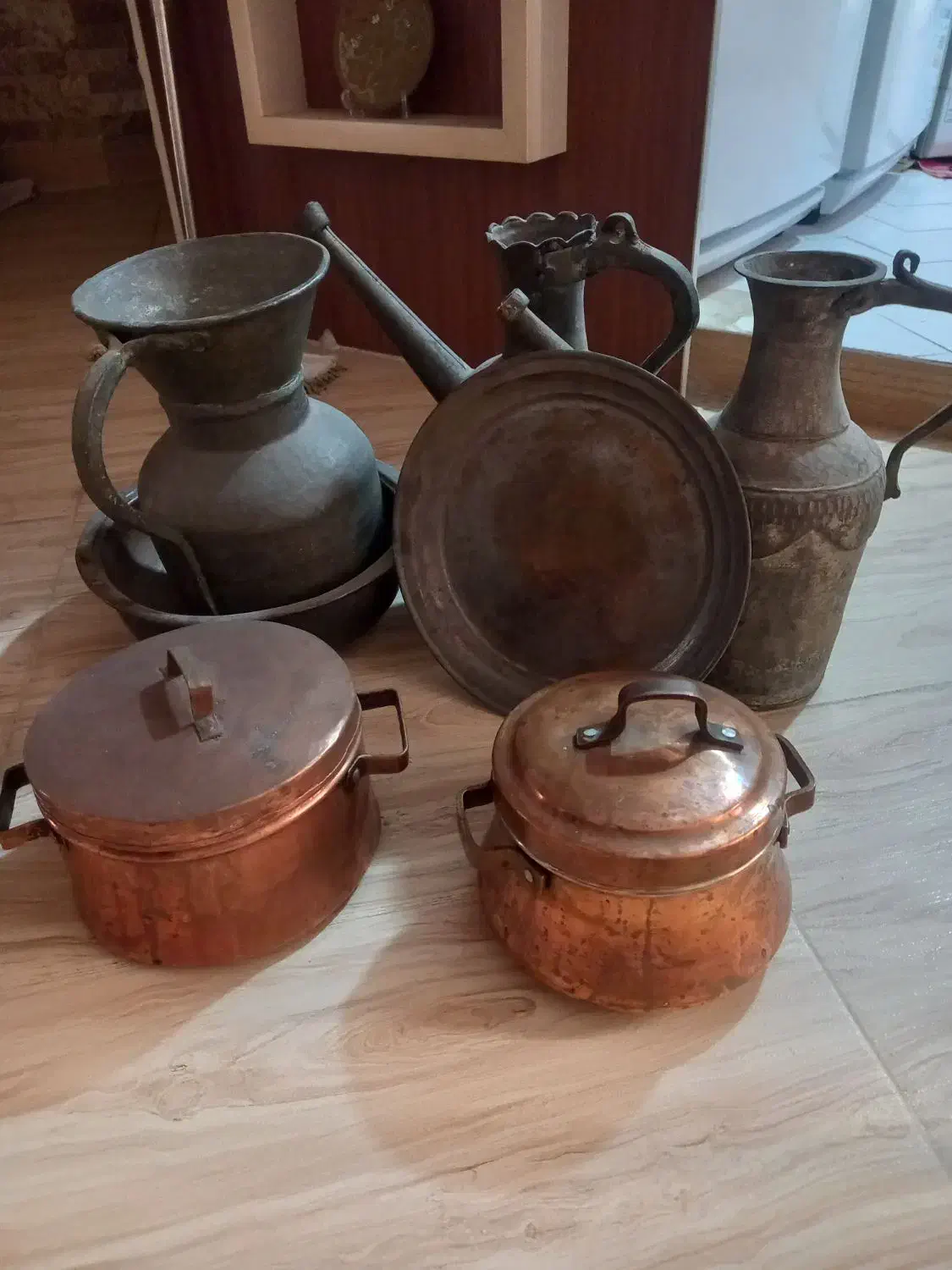 وسایل مسی|کلکسیون اشیاء عتیقه|قیامدشت - خاورشهر, |دیوار