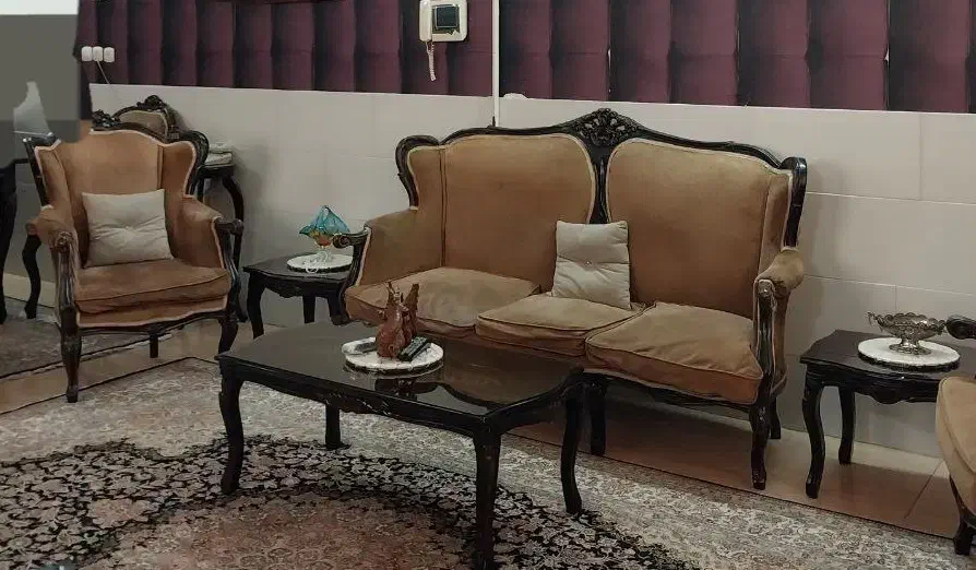 مبل سلطنتی|مبلمان خانگی و میز عسلی|محلات, |دیوار