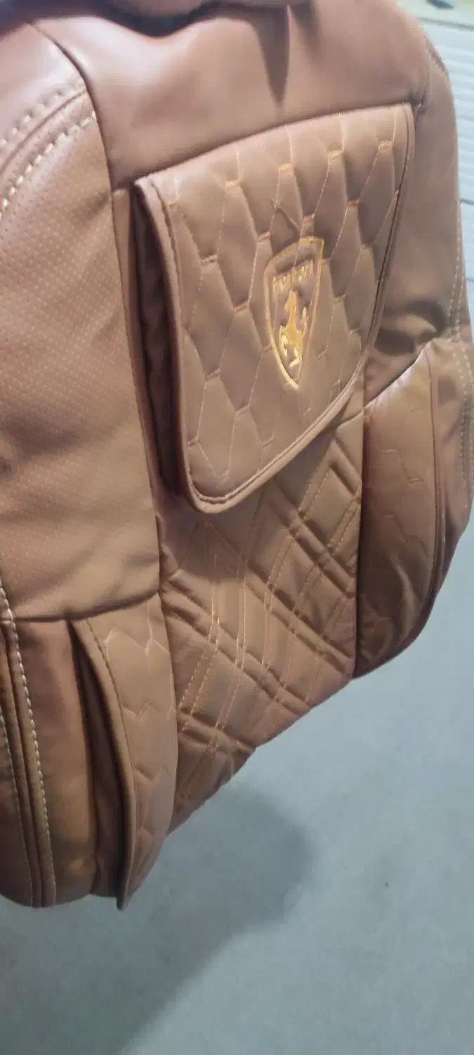 روکش صندلی بالشتکی کوییک ساینا و تیبا در حد نو|قطعات یدکی و لوازم جانبی|رشت, معلولین|دیوار