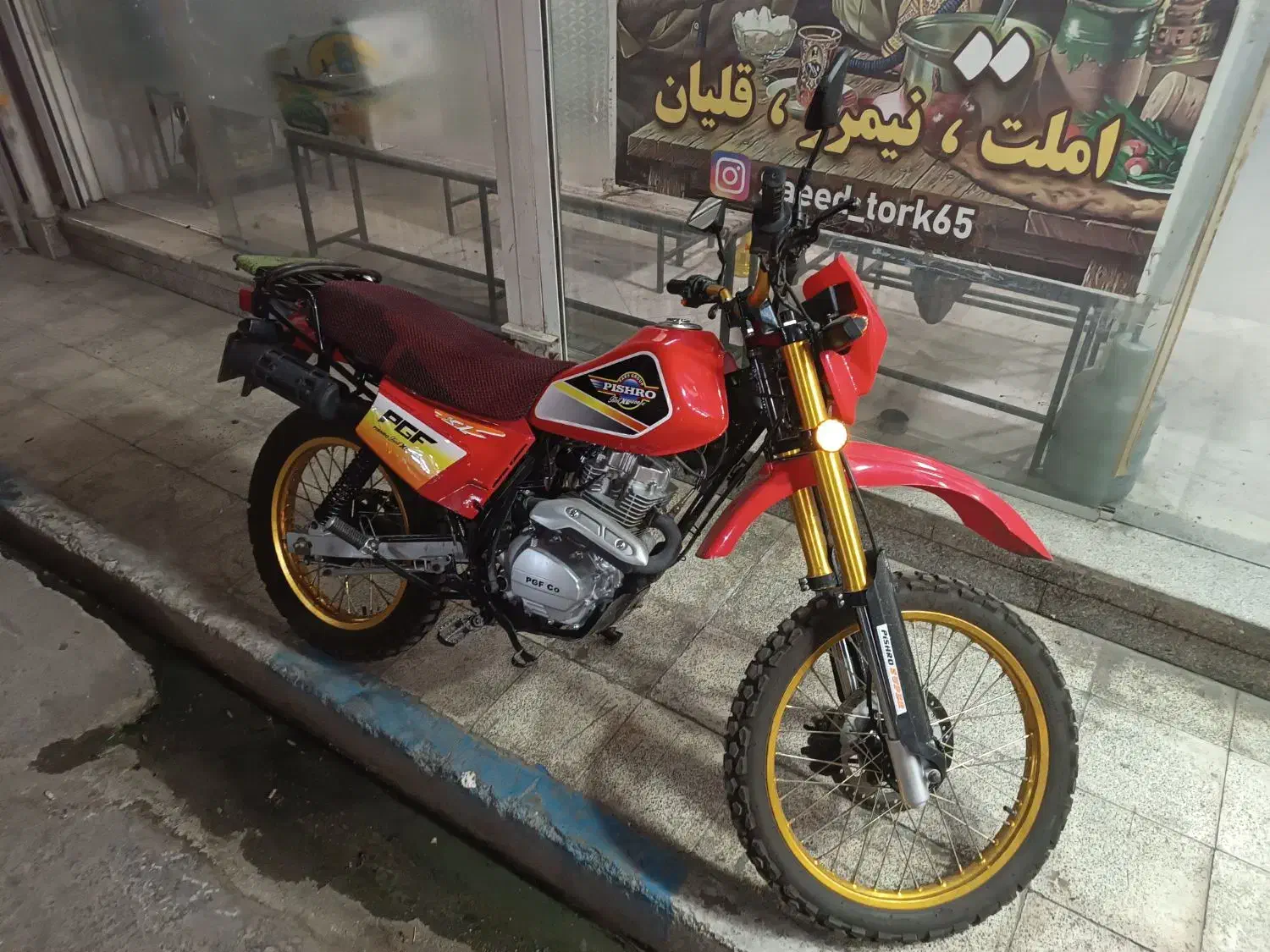 پیشرو xl200cc|موتورسیکلت|مشکیندشت, |دیوار
