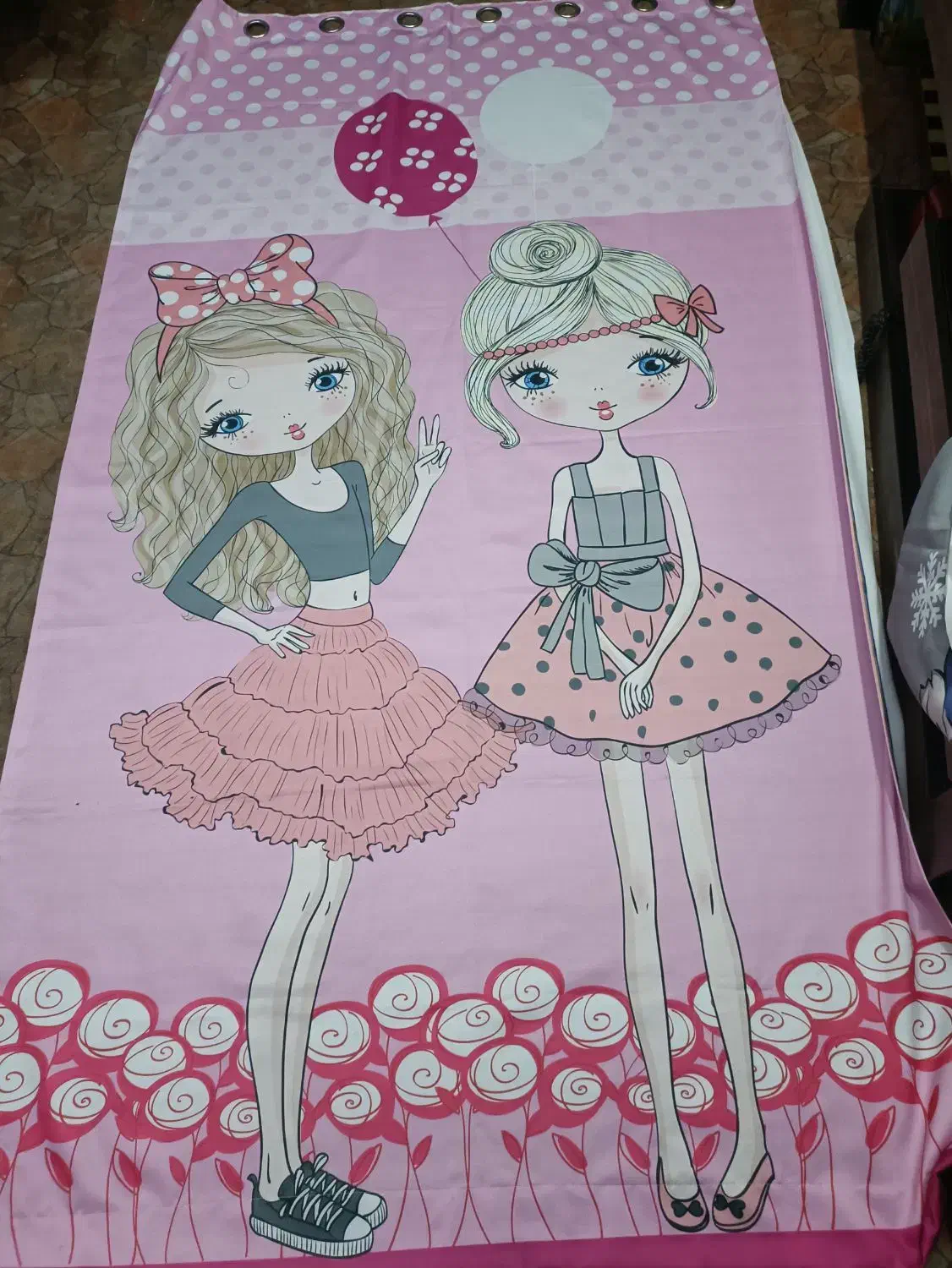 طرح کودک پانچی|پرده، رانر، رومیزی|شیراز, زند|دیوار