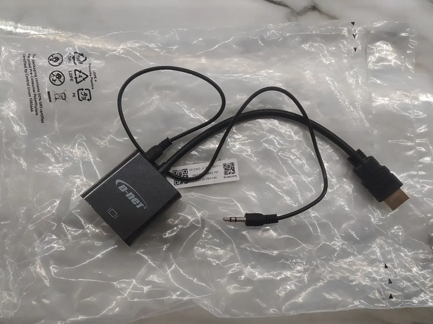 کابل vgiو مبدل vgiبه hdmi|قطعات و لوازم جانبی رایانه|سبزوار, چهارراه فرودگاه|دیوار