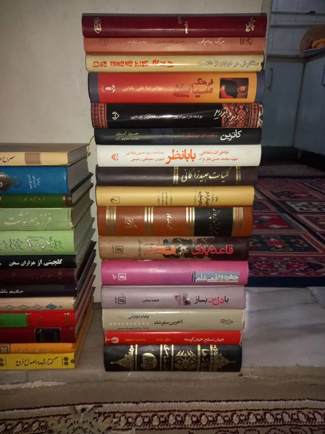 ۶۸ جلد کتاب تاریخی و رمان و ادبی جلد گالینگور|کتاب و مجله تاریخی|تهران, ستارخان|دیوار