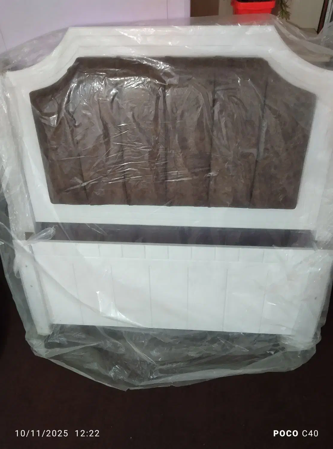 تخته خواب تک نفره نو تو پلاستیک|تخت و سرویس خواب|برازجان, |دیوار