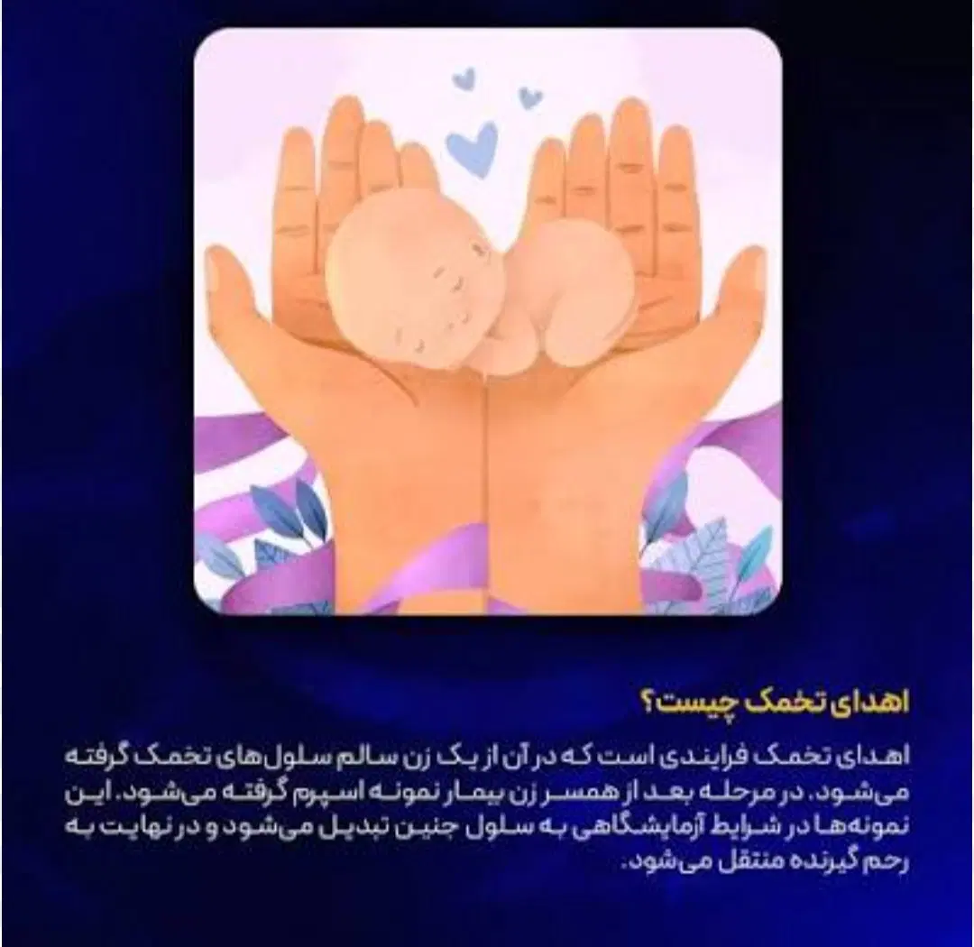 اهدای تخمک بانوان داوطلب گرامی حتی اتباع فوری|استخدام درمانی، زیبایی، بهداشتی|تهران, شهرک غرب|دیوار
