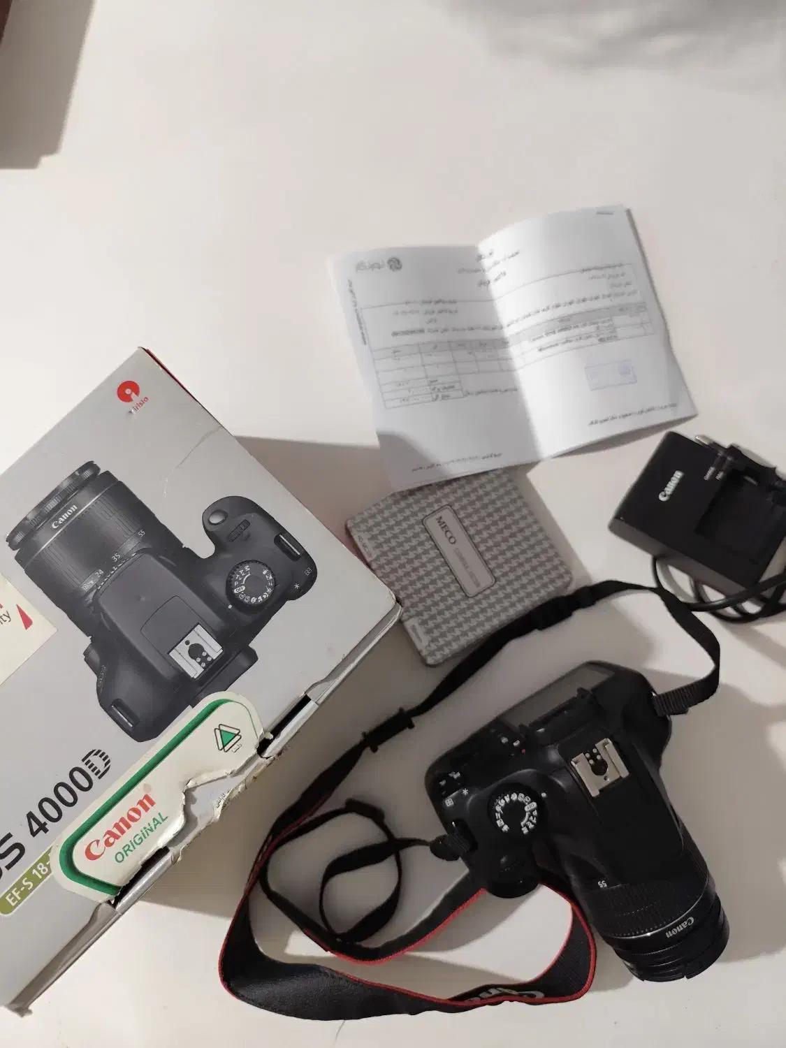 دوربین کانن 4000D eos kit lll|دوربین عکاسی و فیلم‌برداری|بندرعباس, |دیوار